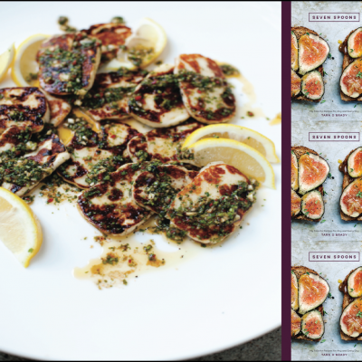 HALLOUMI IN CHERMOULA  a recipe from Tara O’Brady