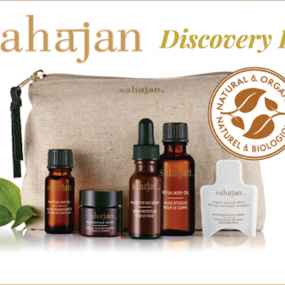 You can win this discovery kit by sahajan worth $60…ENTER NOW!