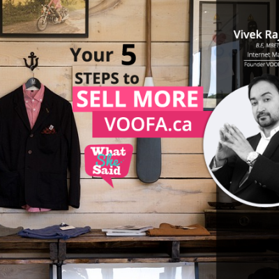 5 Steps to Sell More Online by Vivek Raj Shivhare | VOOFA.ca | VOOFA.net