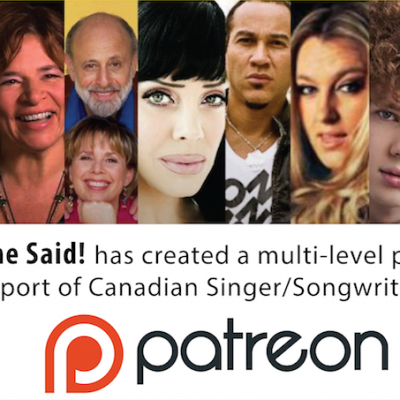 WhatSheSaid! is on Patreon..and wants your help supporting Canadian Music!