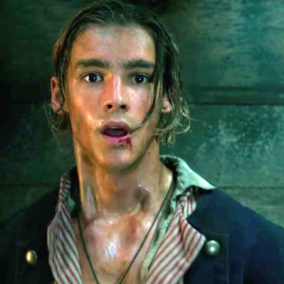 Brenton Thwaites is Henry Turner in Pirates of the Caribbean: Dead Men Tell No Tales