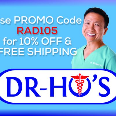 Get 10% off Dr. Ho’s New Effective Pain Relief Products