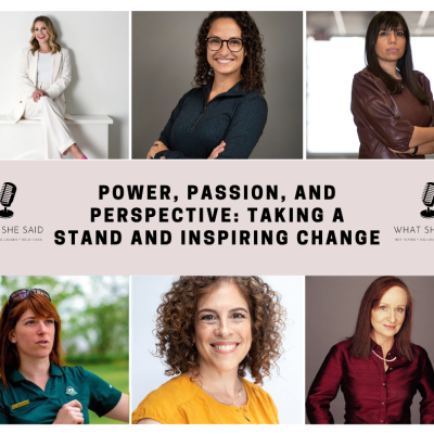 Power, Passion, and Perspective: Taking a Stand and Inspiring Change