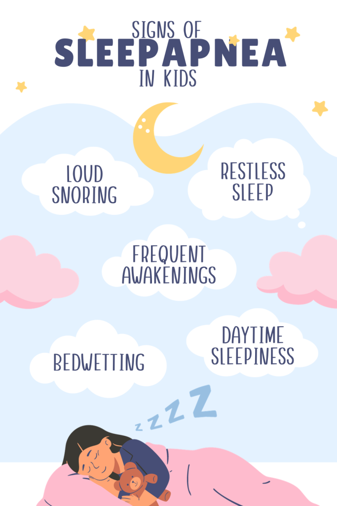 signs of sleep apnea in children
