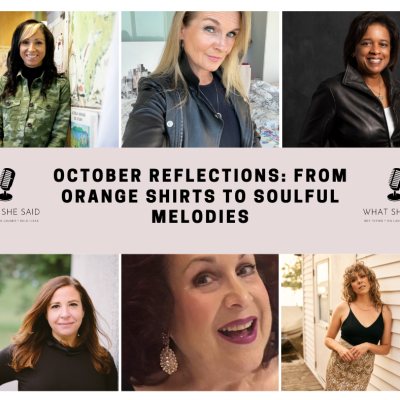 October Reflections: From Orange Shirts to Soulful Melodies