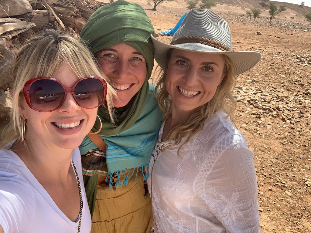 making friends Morocco Travel with Grit & Grace