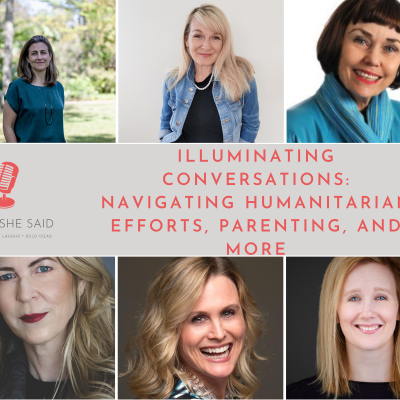 Illuminating Conversations: Navigating Humanitarian Efforts, Parenting, and More