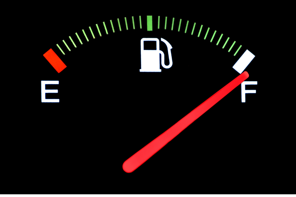 getting your car winter ready gas tank full