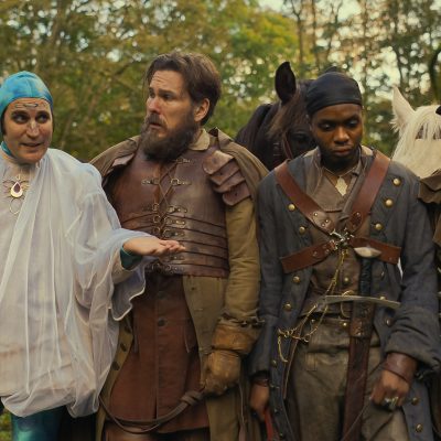 Ellie White, Marc Wootton, and Duayne Boachie are Loyal Highwaymen/Woman for England’s Most Notorious Thief in an Outrageous, Hilarious History Revamp