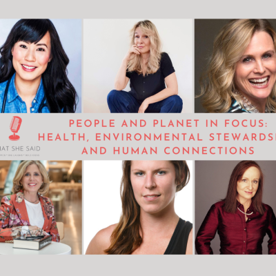 People and Planet: Health, Environmental Stewardship, and Human Connections
