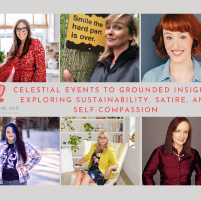 From Celestial Events to Grounded Insights: Exploring Sustainability, Satire, and Self-Compassion