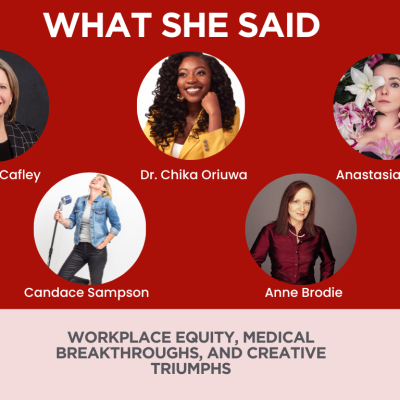 Inspiring Stories: Workplace Equity, Medical Breakthroughs, and Creative Triumphs